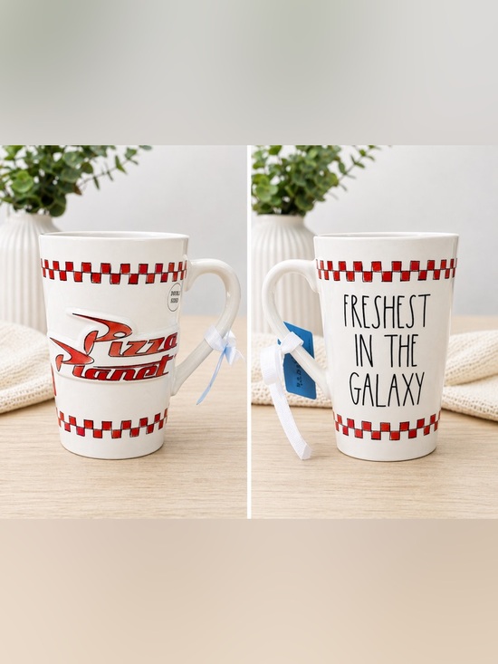 Rae Dunn Other - ✨ Rae Dunn “Pizza Planet / Freshest in the Galaxy” Mug 🍕🚀